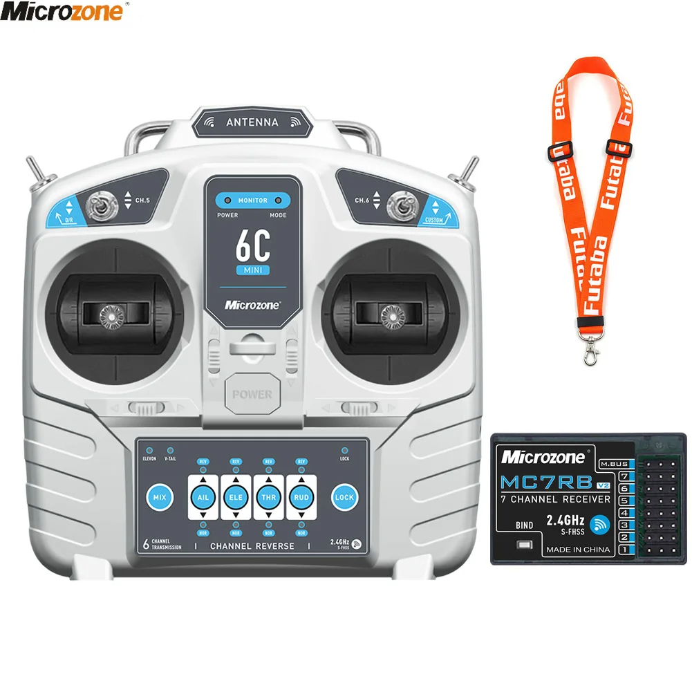 Drone Racing Receiver - Transmissor Controlador MicroZone com Receptor, Sistema