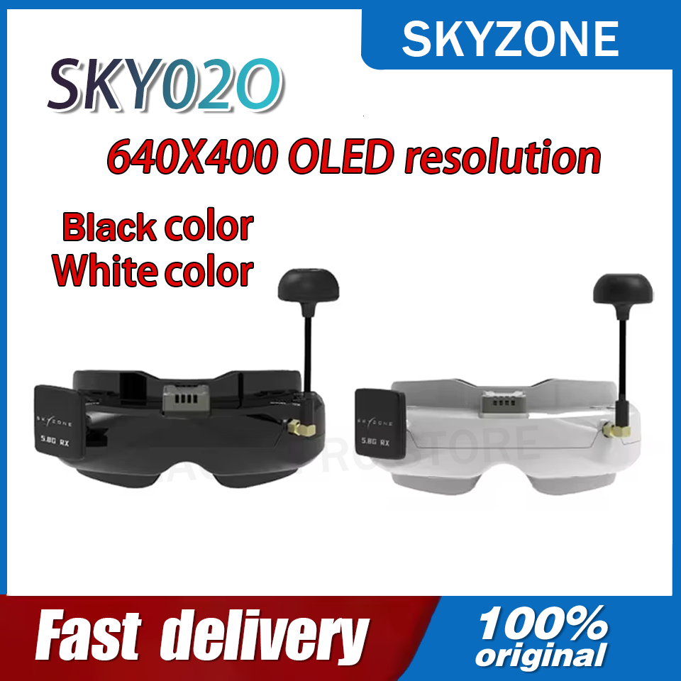 Óculos FPV SKYZONE SKY02O OLED - Drone Racing Battery avaliação e preço