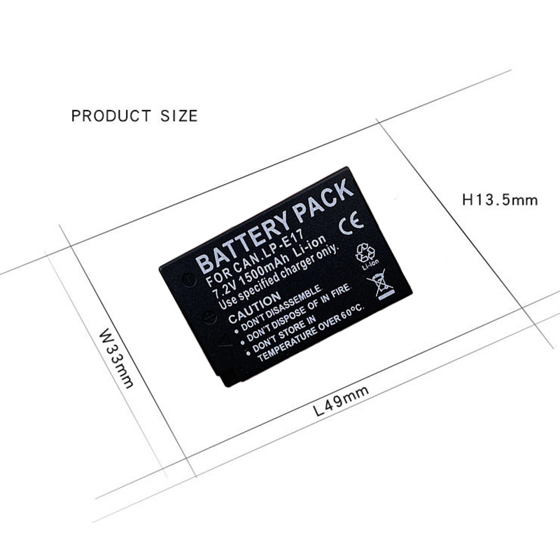 Batmax LP-E17 LPE17 LP E17 Bat - Canon Camera Eos R50 avaliação e preço