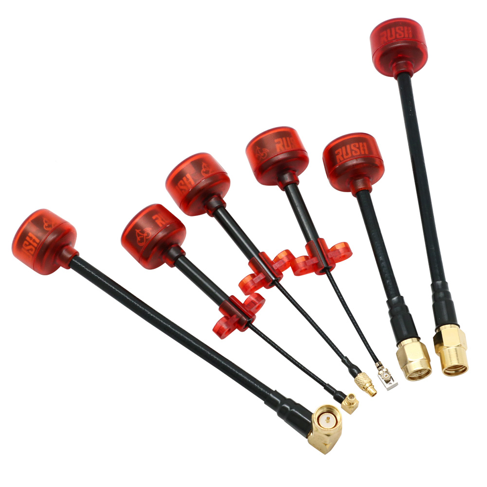 Rush cereja fpv 5.8g antena lh - Drone Racing Antenna avaliação e preço